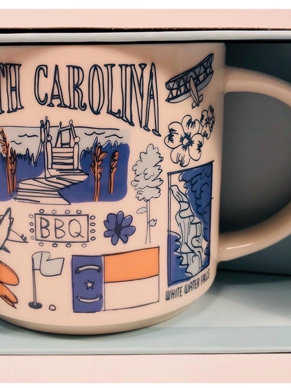 Starbucks ☕️ been there series, 🤘🏼 North Carolina mug - Picture 2 of 2